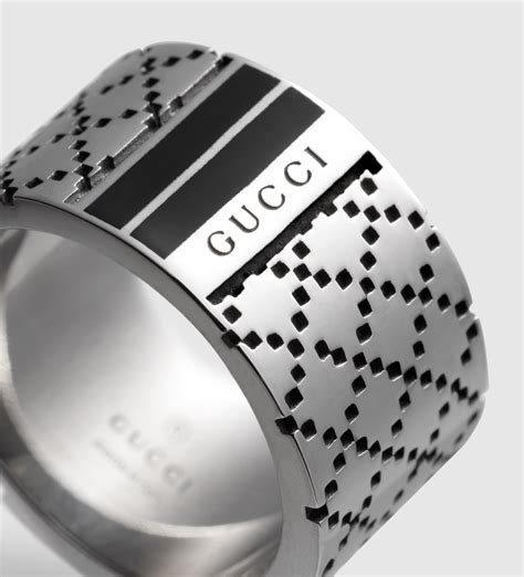 gucci guilty twin rings|designer Gucci silver rings.